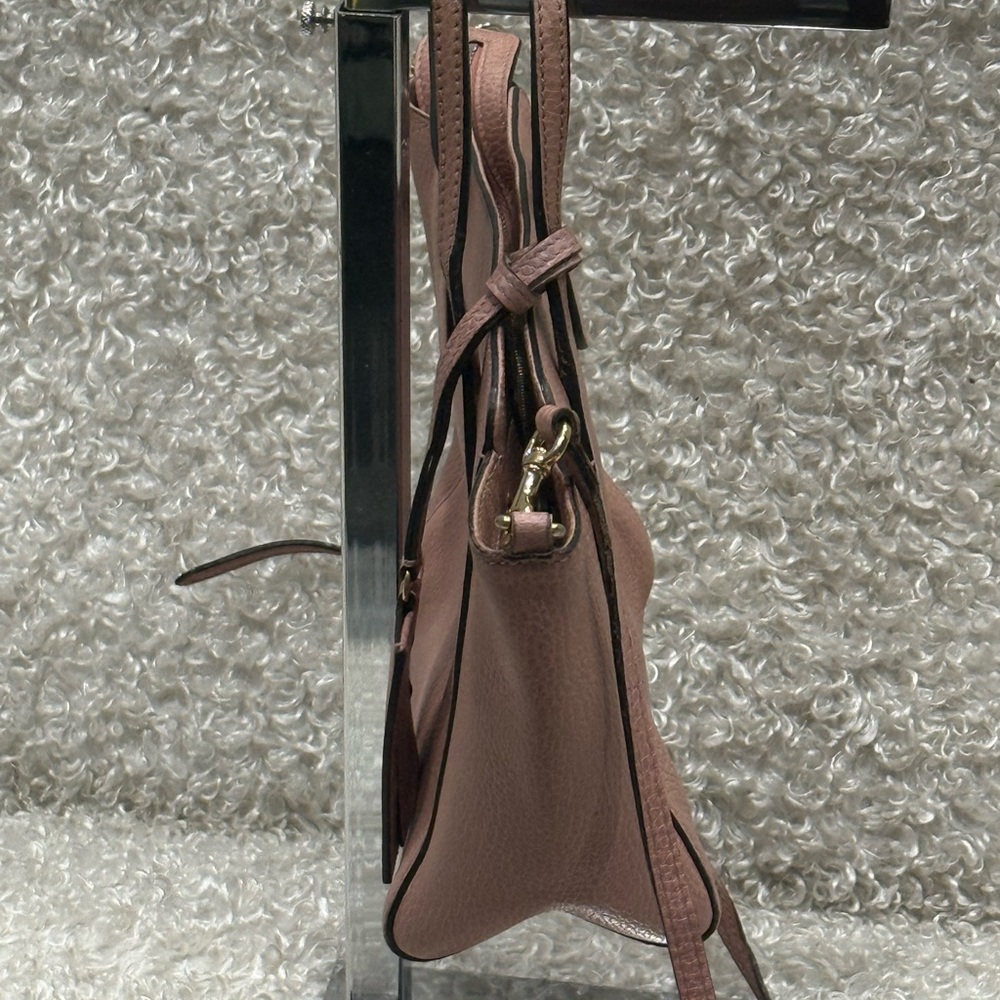 Gucci Pink Leather Swing Leather Tote Bag - Picture 6 of 16